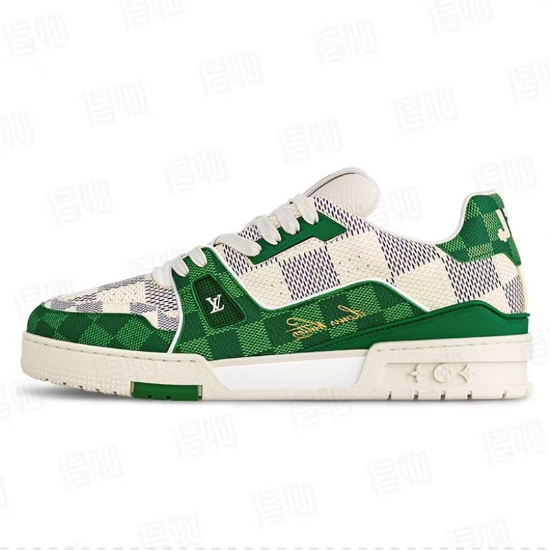  LOUIS VUITTON Green plaid