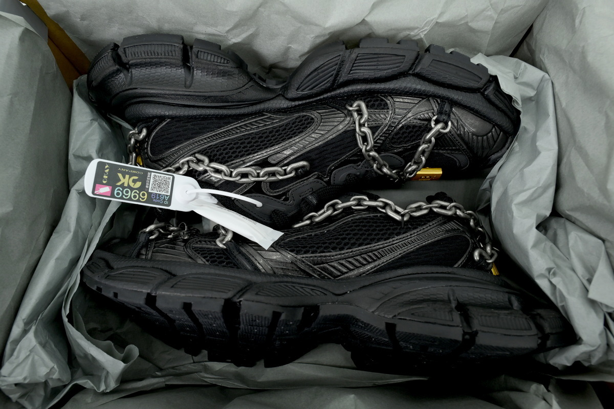 PK God Batch Balenciaga 3XL Sneaker Chain Black 825622 W3XPL 1882