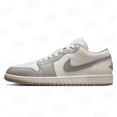  Air Jordan 1 Low 'Sail College Grey' 553558-169 01