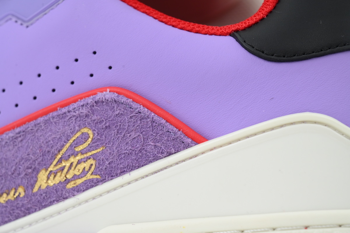 LOUIS VUITTON purplish red