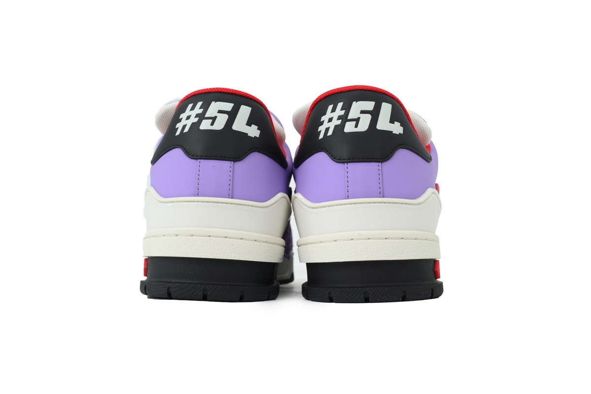 LOUIS VUITTON purplish red