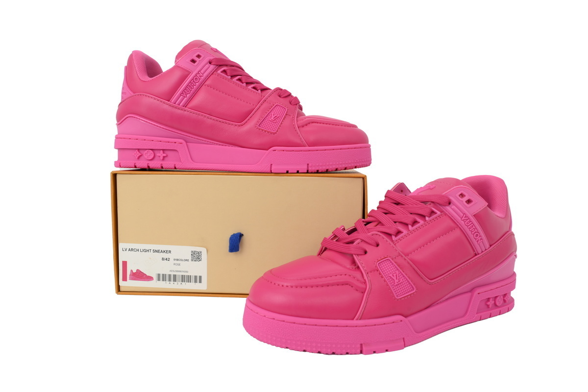 LOUIS VUITTON Rose red