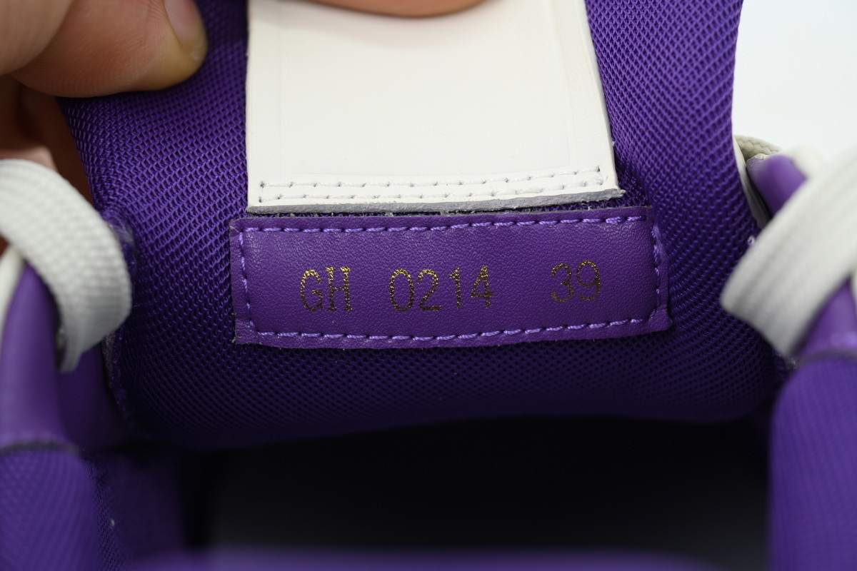 LOUIS VUITTON White and purple