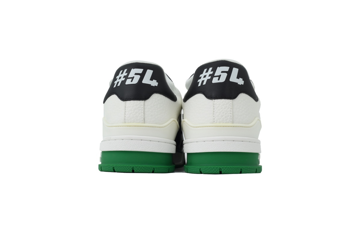 LOUIS VUITTON White/black/green