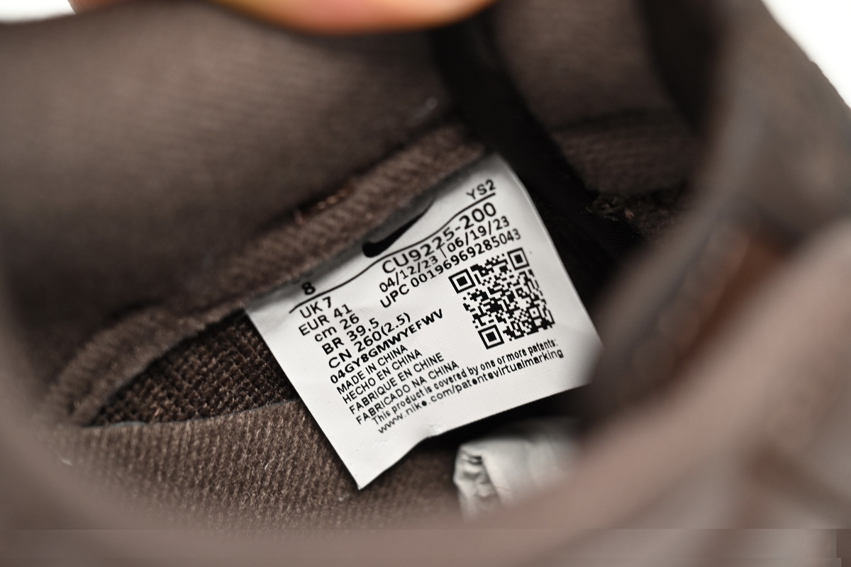 Supreme x Nike Air Force 1 Low "Baroque Brown"  CU9225-200