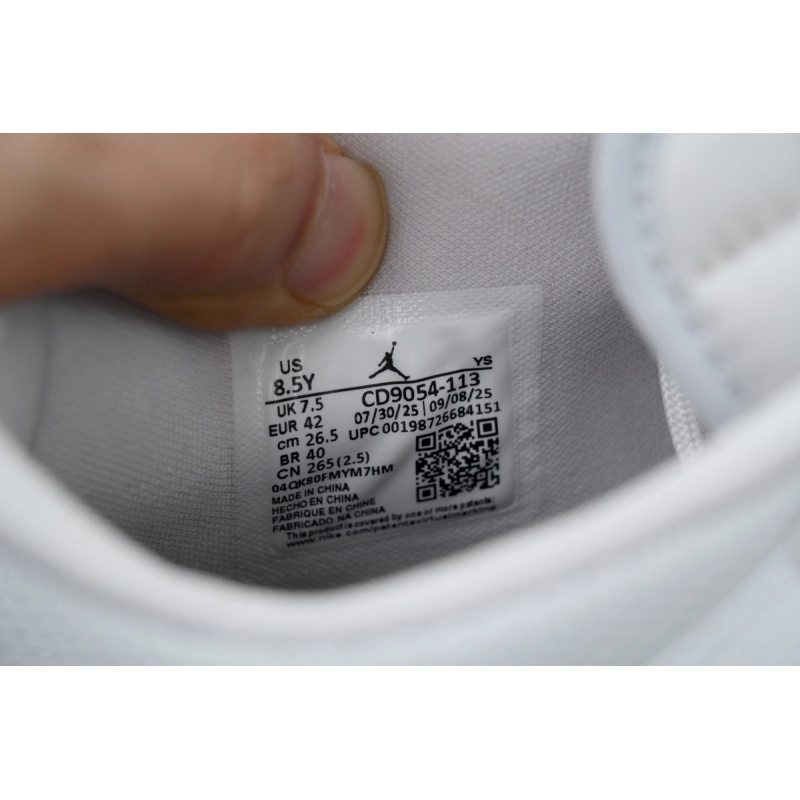 Air Jordan Legacy 312 Low White Red Gray CD9054-113