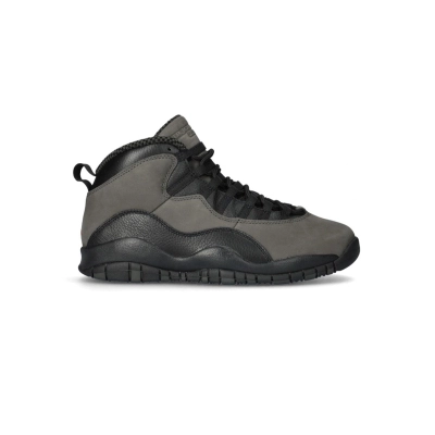 PK God Air Jordan 10 Retro Shadow (2025) 'Charred Grey and Black' 02