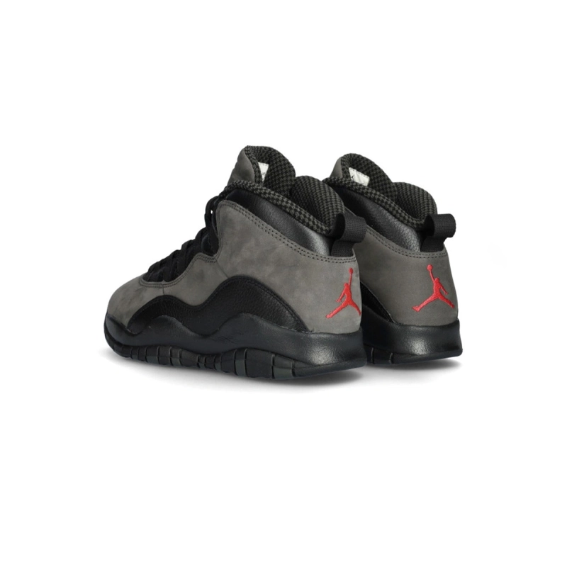 PK God Air Jordan 10 Retro Shadow (2025) 'Charred Grey and Black'