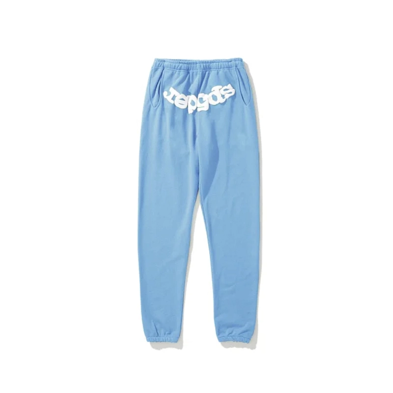 Sp5der Web Hoodie/Sweatpant Set Sky Blue