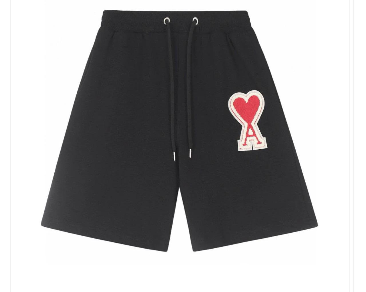 Amiri T-shirt & Shorts Set Black