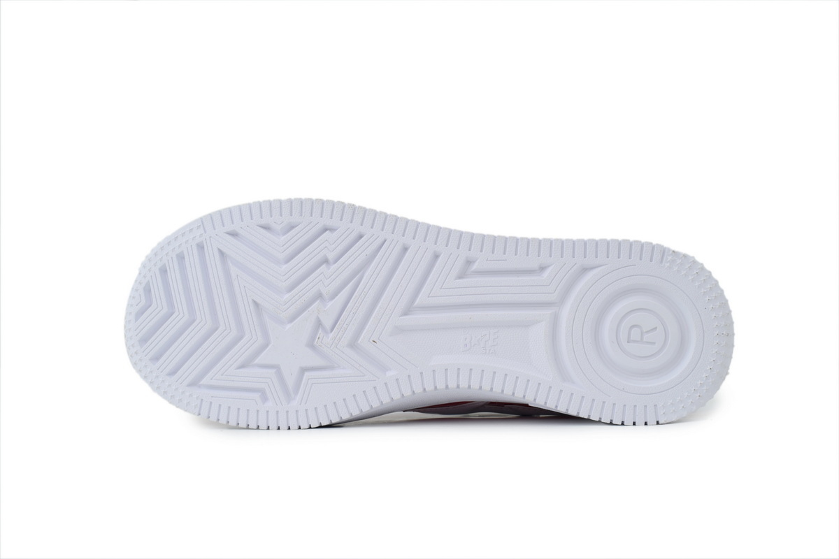 PK God Batch BATHING APE Red Shark IG30-191-002