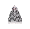 BAPE Zip Hoodie Milky White