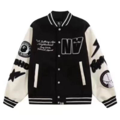 BAPE Baseball Uniforms Black/Red/Blue/Khaki 01