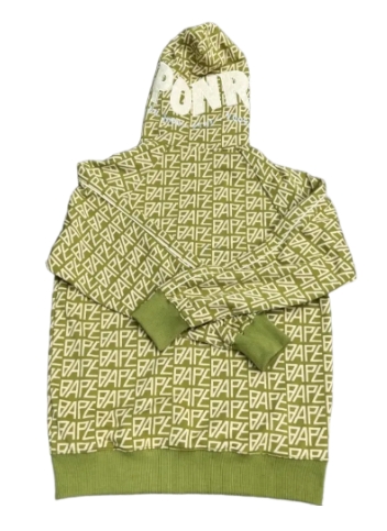 BAPE Zip Hoodie Light Green