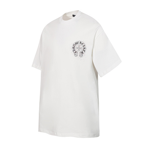 Chrome Hearts Horseshoe Short Sleeve T-Shirt Black/White