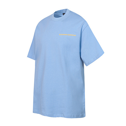 Chrome Hearts Horseshoe Short Sleeve T-Shirt Sky Blue