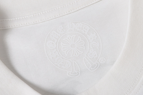 Chrome Hearts Colorful Crosses Horseshoe T-Shirt Black/White