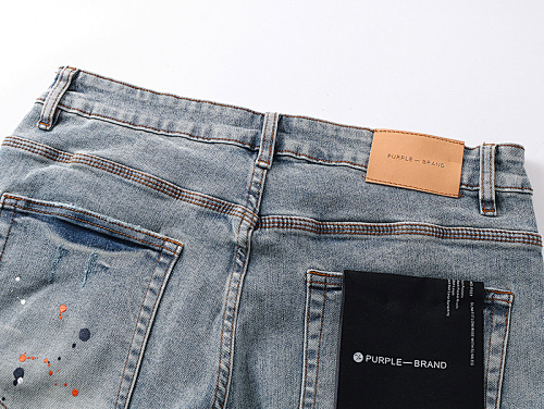  Purple Brand Denim Shorts PK508