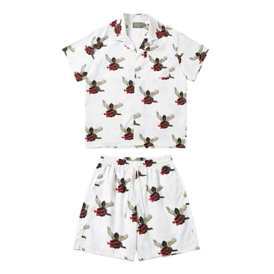  Denim Cotton Wreath  Set-#8612 01