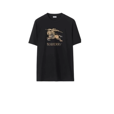 Burberry Check Cotton T-shirt 02