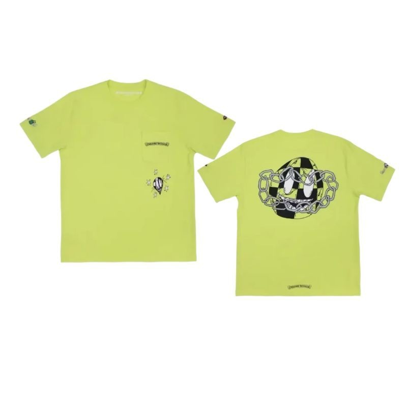 Chrome Hearts Matty Boy Link T-Shirt 'Lime Green'