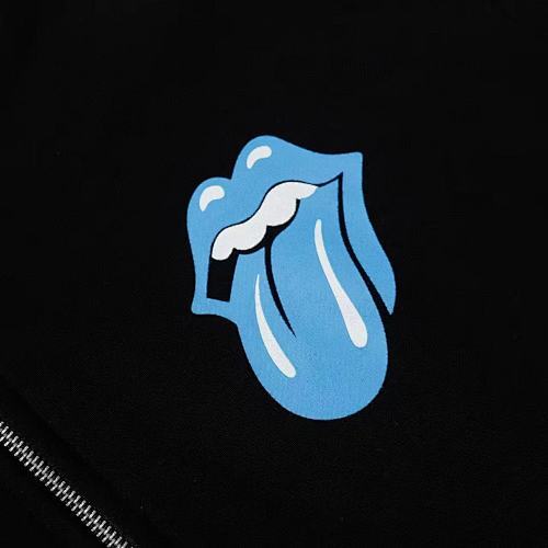 Chrome Hearts x The Rolling Stones Horseshoe Zip Up Hoodie-65#