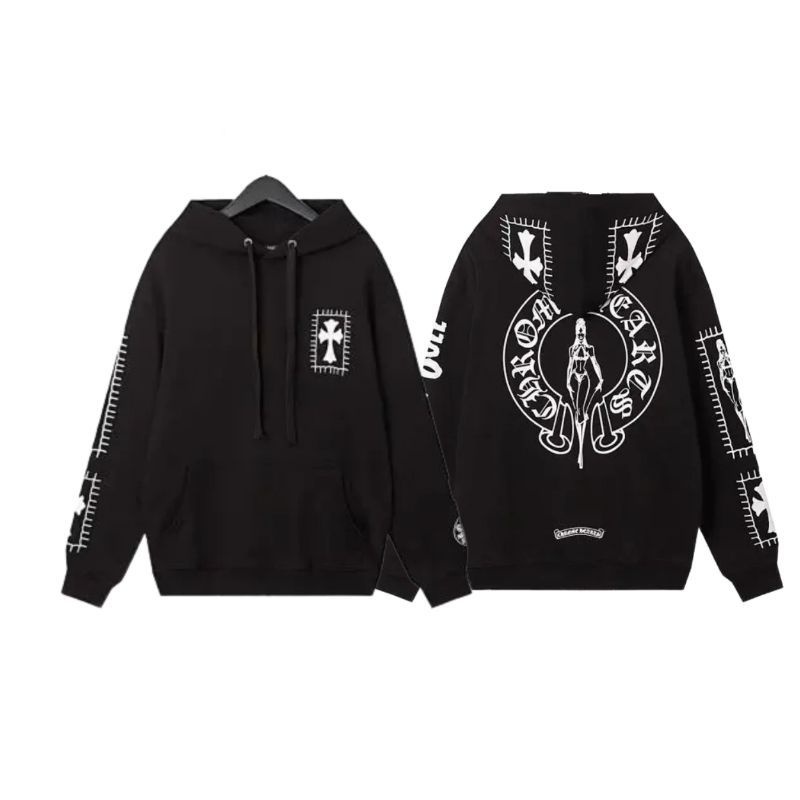 Chrome Hearts Oracle Sexy Woman Figure Pullover Hoodie-71#