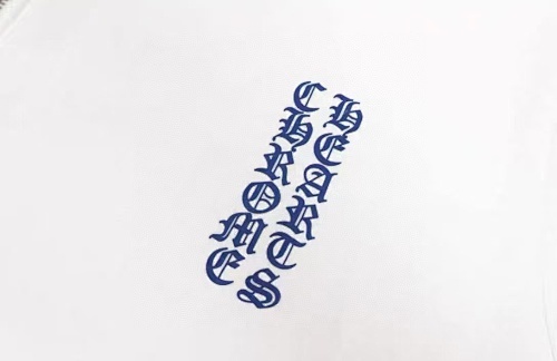 Chrome Hearts Blue Sanskrit Sleeve Zip Hoodie-79#