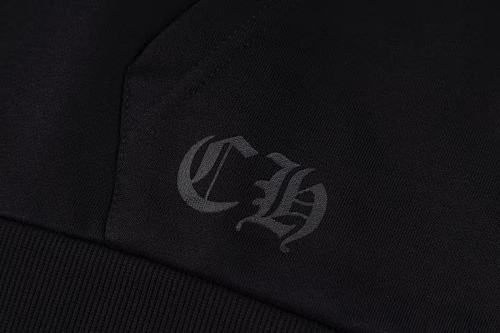 Chrome Hearts Scroll Sleeve Pullover Hoodie-59#