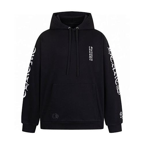 Chrome Hearts Scroll Sleeve Pullover Hoodie-59#