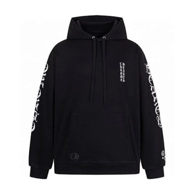 Chrome Hearts Scroll Sleeve Pullover Hoodie-59# 01