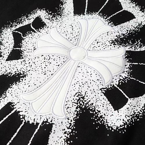 Chrome Hearts Fuzzy Cross Pullover Hoodie-76#