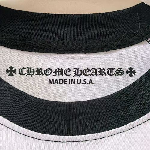 Chrome Hearts CH Script Cross Raglan Long Sleeve T-Shirtt-92#