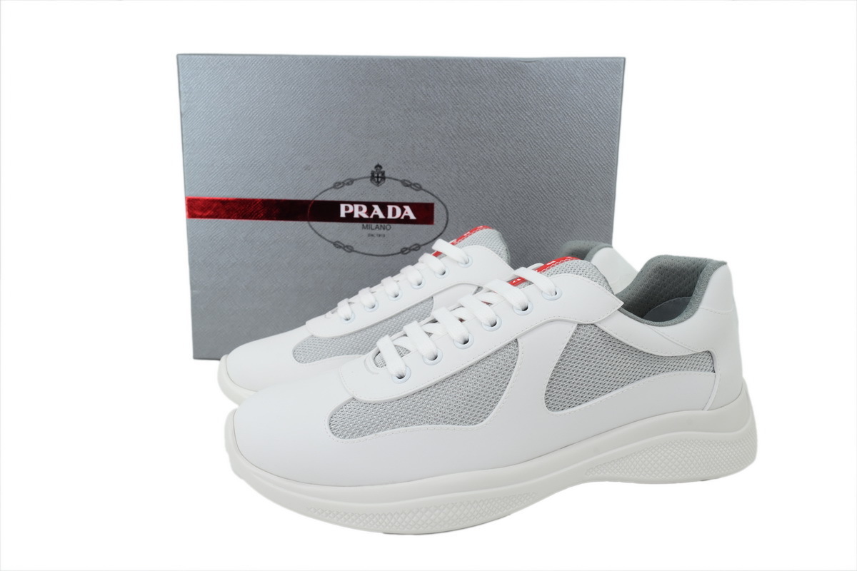 PK God Batch Prada Sneakers White