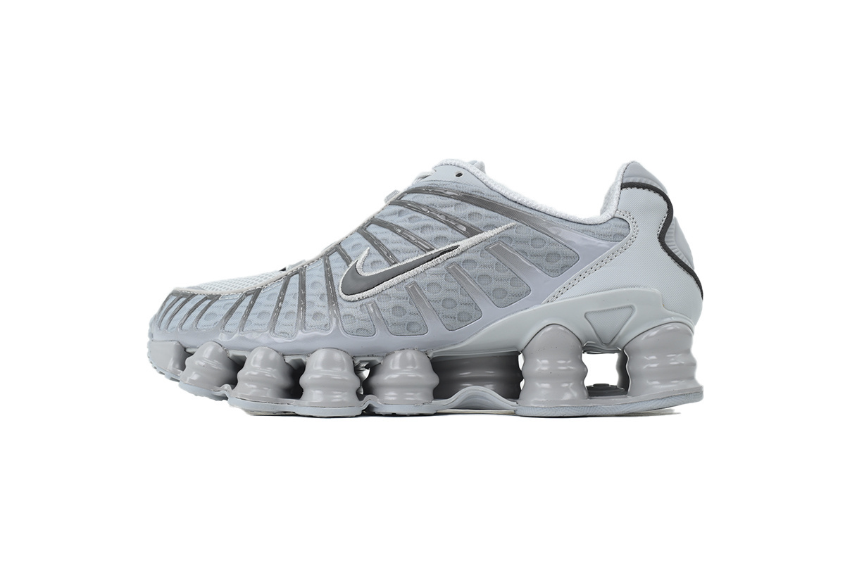 PK God Batch  Nike Shox TL 'Wolf Grey Iron Grey'  AV3595-015