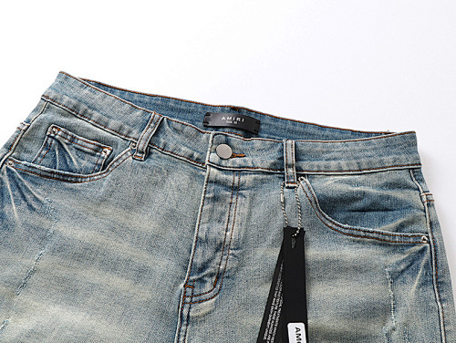 Amiri jean shorts-608#