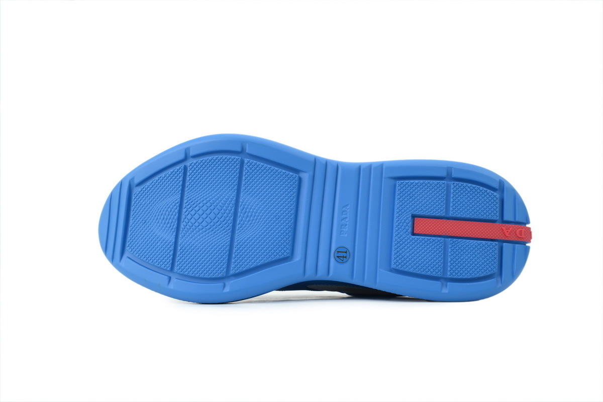 PK God Batch Prada Sneakers Rubber Blue