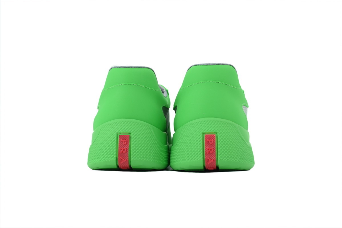 PK God Batch Prada Sneakers Rubber Fluorescent Green