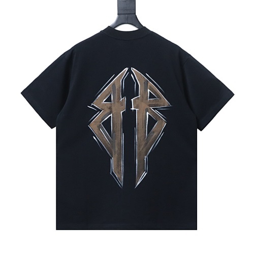 Balenciaga Heavy Matal Cotton T-shirt White/Black