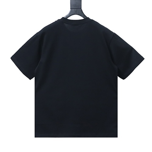 Burberry Cross Stitch EKD Cotton T-Shirt Black/White