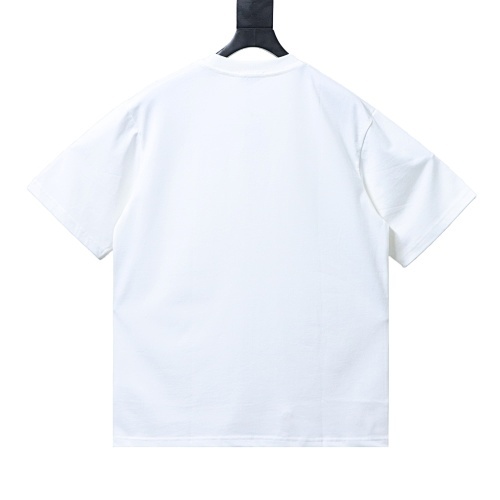 Burberry Cross Stitch EKD Cotton T-Shirt Black/White