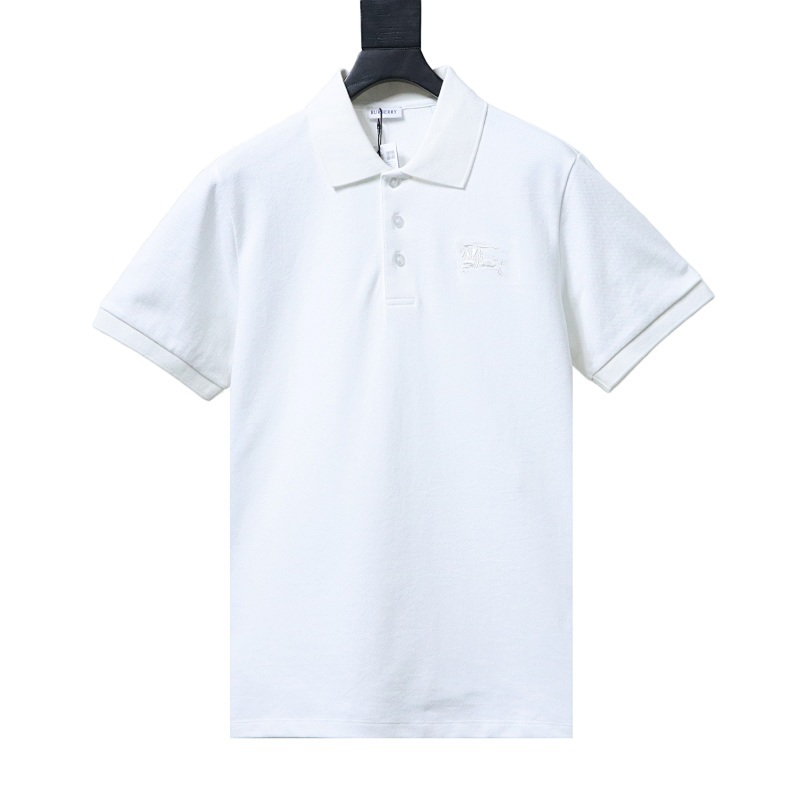 Burberry Equestrian Knight Polo Shirt Olive Green/Black/White