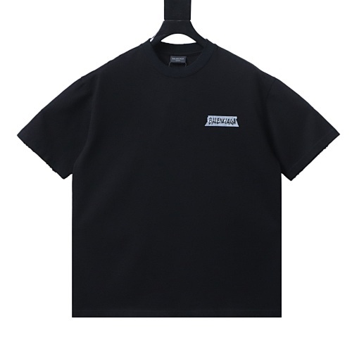 Balenciaga Masking Tape LogoT-shirt White/Black