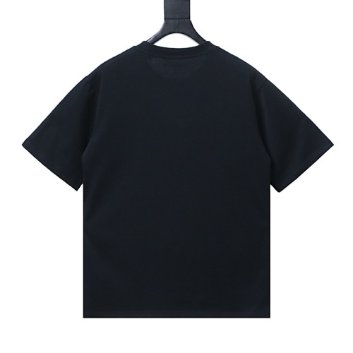 Burberry Equest Knigh Design T-Shirt  Black/White 