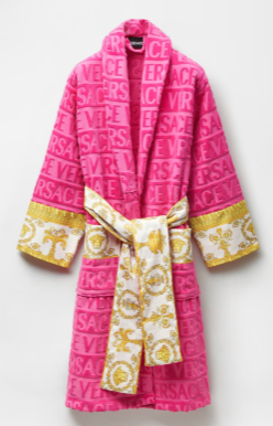 Versace Unisex Barocco Sleeve Robe