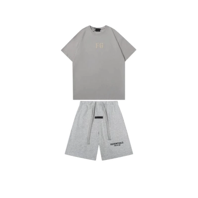 Fear of God T-Shirt-2203#+Fear of GodSweatshort Dark -872# 01
