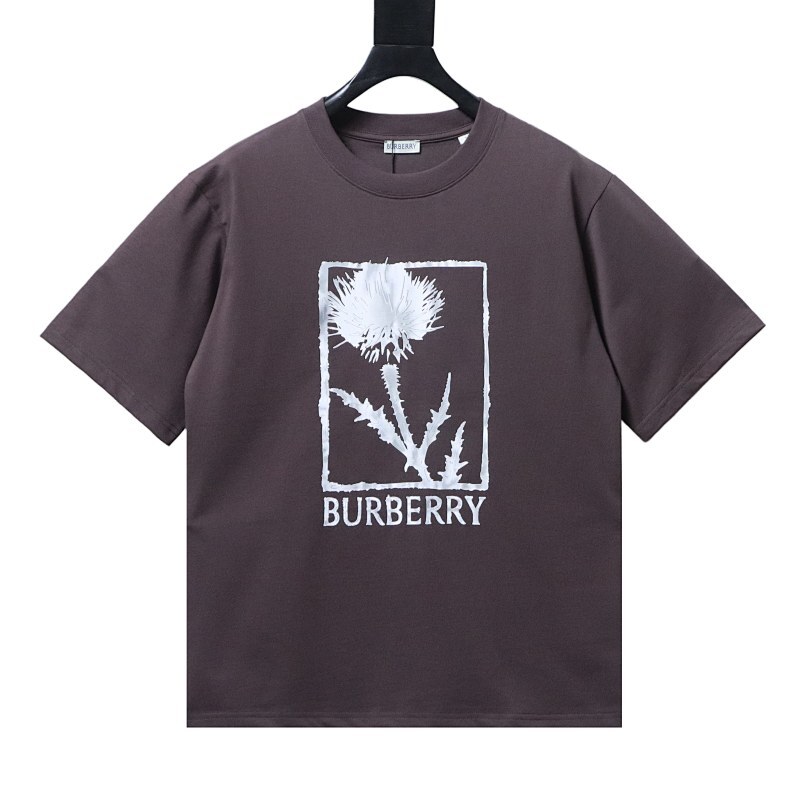 Burberry Thistle Cotton T-shirt Brown/Black/White