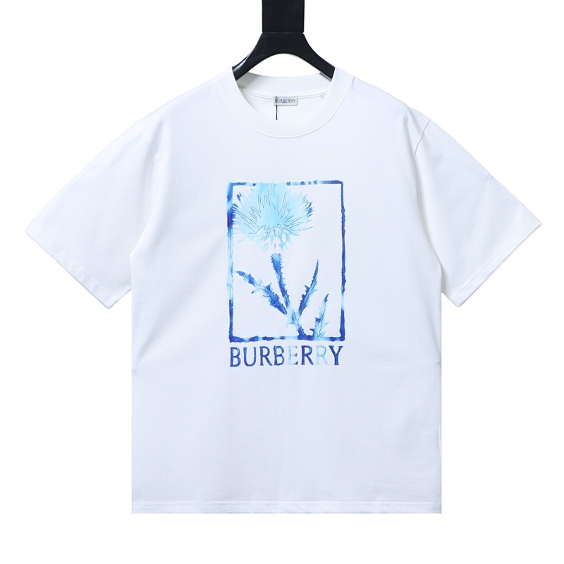 Burberry Thistle Cotton T-shirt Brown/Black/White