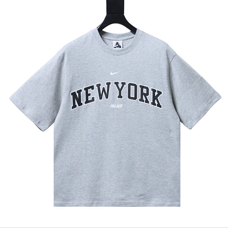 Nike x Palace  Shop T-Shirt 'New York Grey Marl'