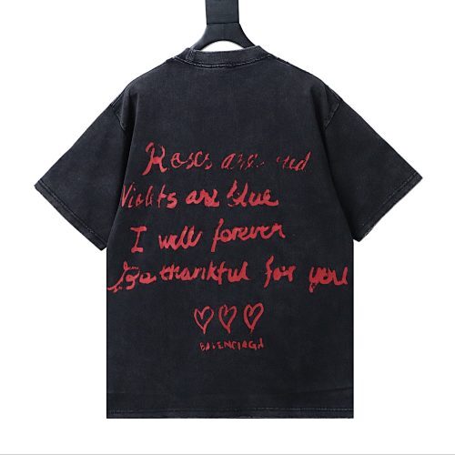 Balenciaga Lipstick Valentine's Day Oversized T-Shirt
